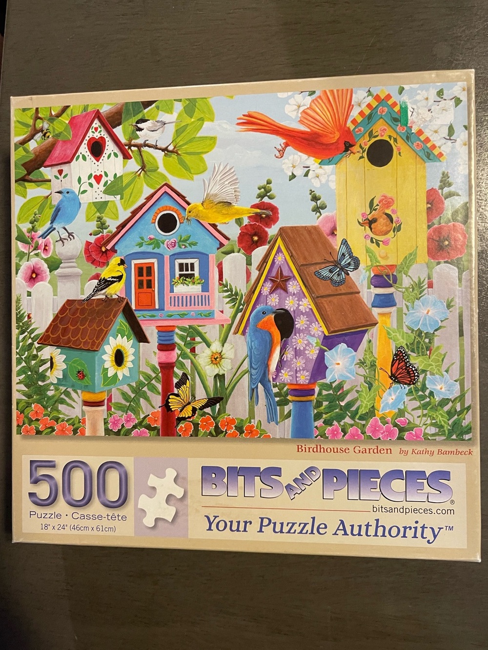 500 Piece Birdhouse Garden Puzzle